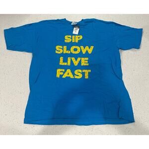 SIP SLOW LIVE FAST/ RUE 21 T-shirt Size XL New